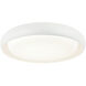Milia LED 18.25 inch Matte White Flush Mount Ceiling Light