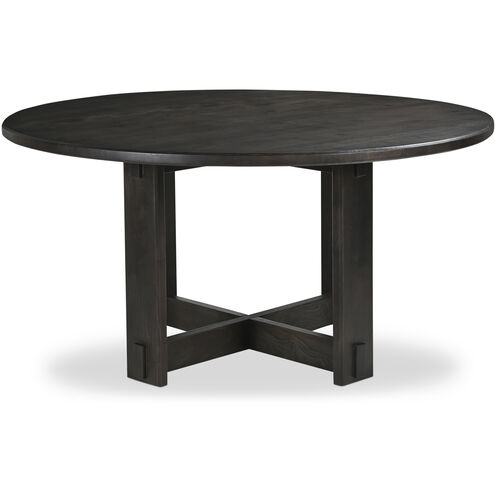 Glenn 60 X 60 inch Brown Dining Table, Round