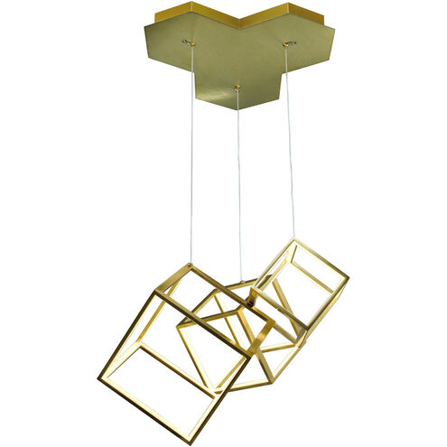 Canada LED 22 inch Gold Chandelier Ceiling Light