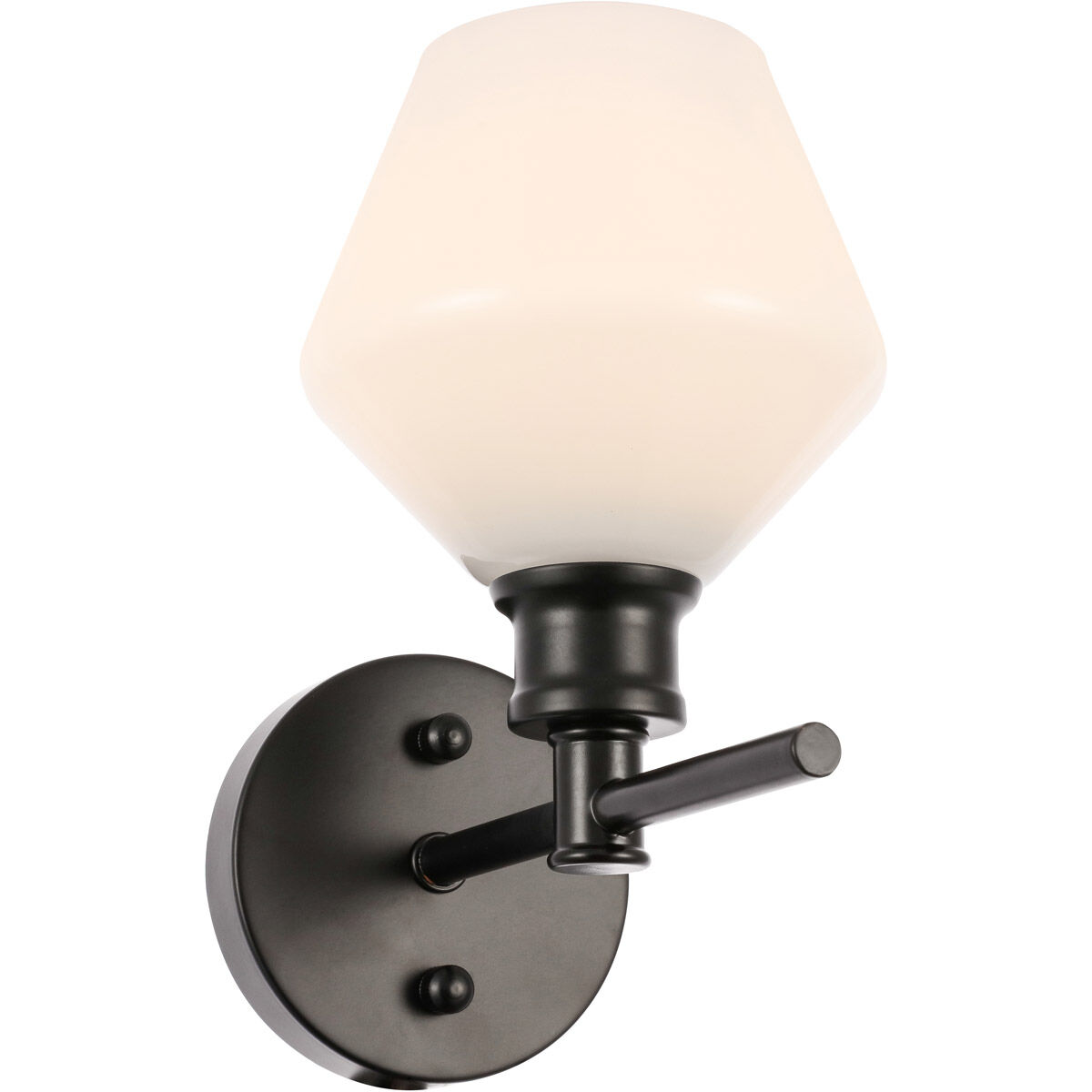 Gene 1 Light 6 inch Black Wall sconce Wall Light