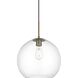 Baxter 1 Light 14 inch Satin Gold Pendant Ceiling Light