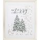 Christmas Collection Green Framed Art