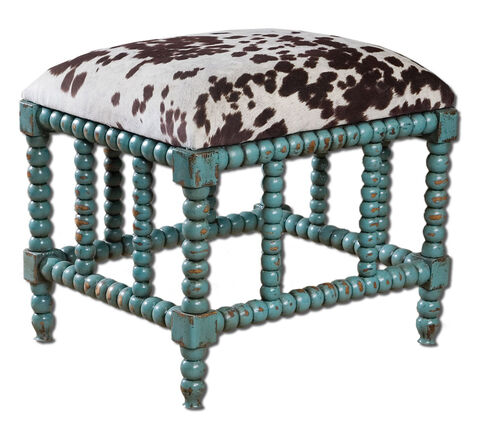 Chahna Aqua Blue Small Bench