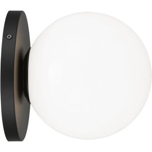 Cosmo 7 inch Black Wall Sconce Wall Light