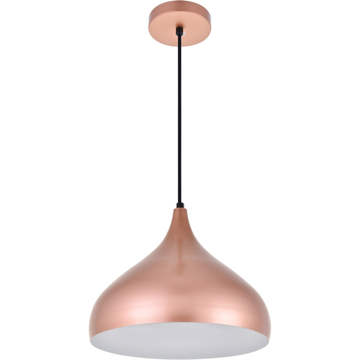 Circa 1 Light 12.5 inch Honey Gold Pendant Ceiling Light