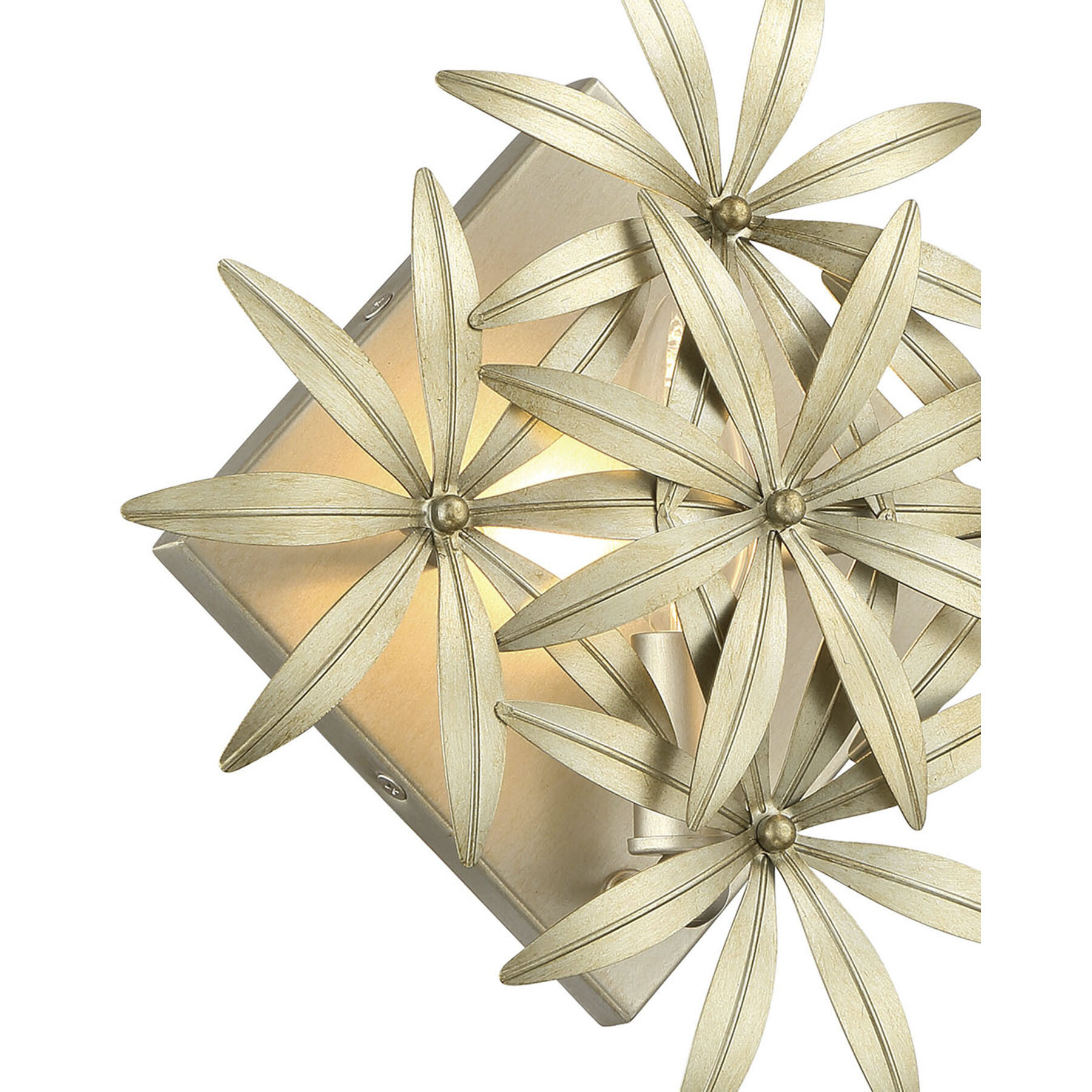 Flower Child 1 Light 12 inch Ambry Gold Wall Sconce Wall Light