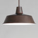 Pier M 1 Light 14 inch Empire Bronze Outdoor Pendant, X-Large