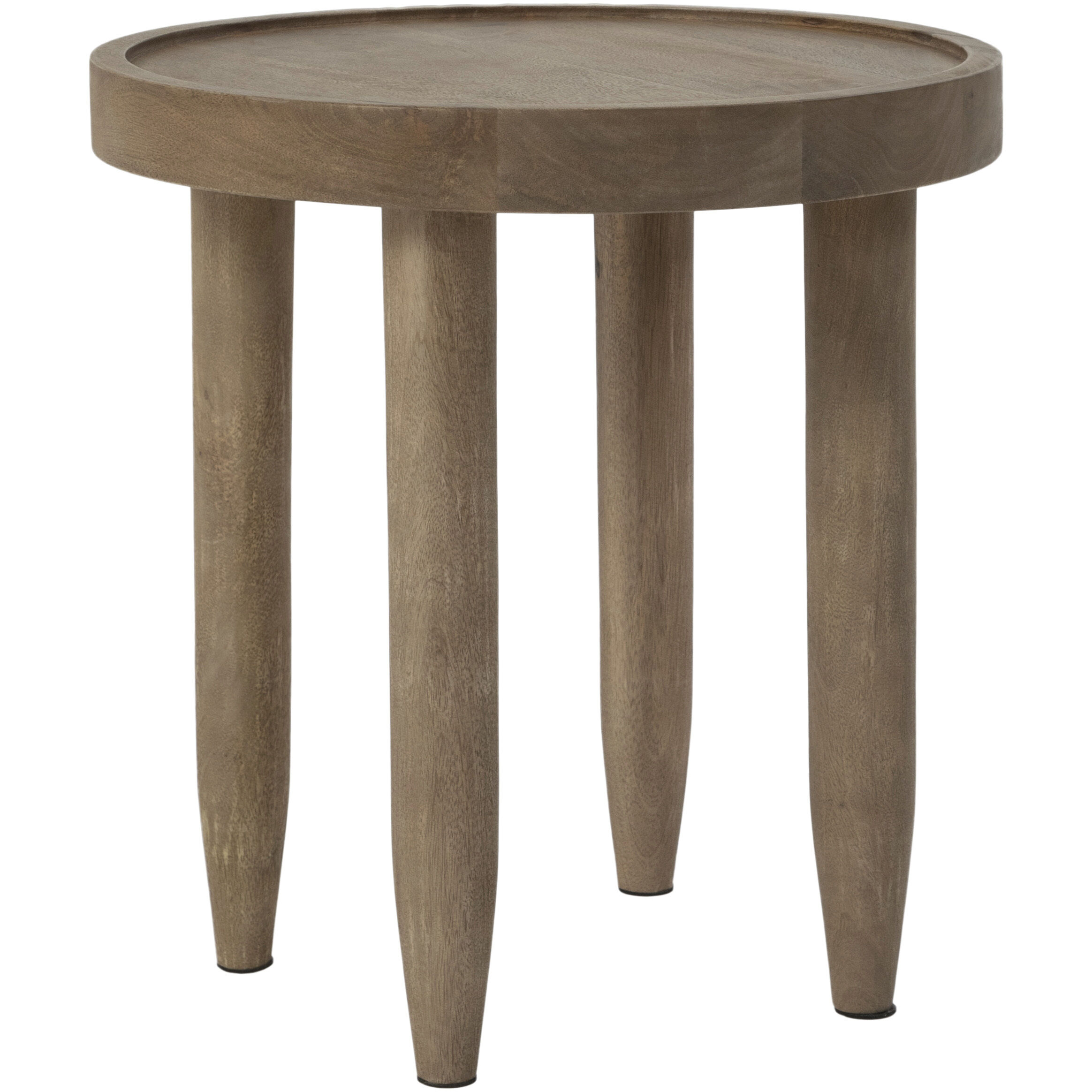 Cicoria 19 X 18 inch Light Brown Side Table