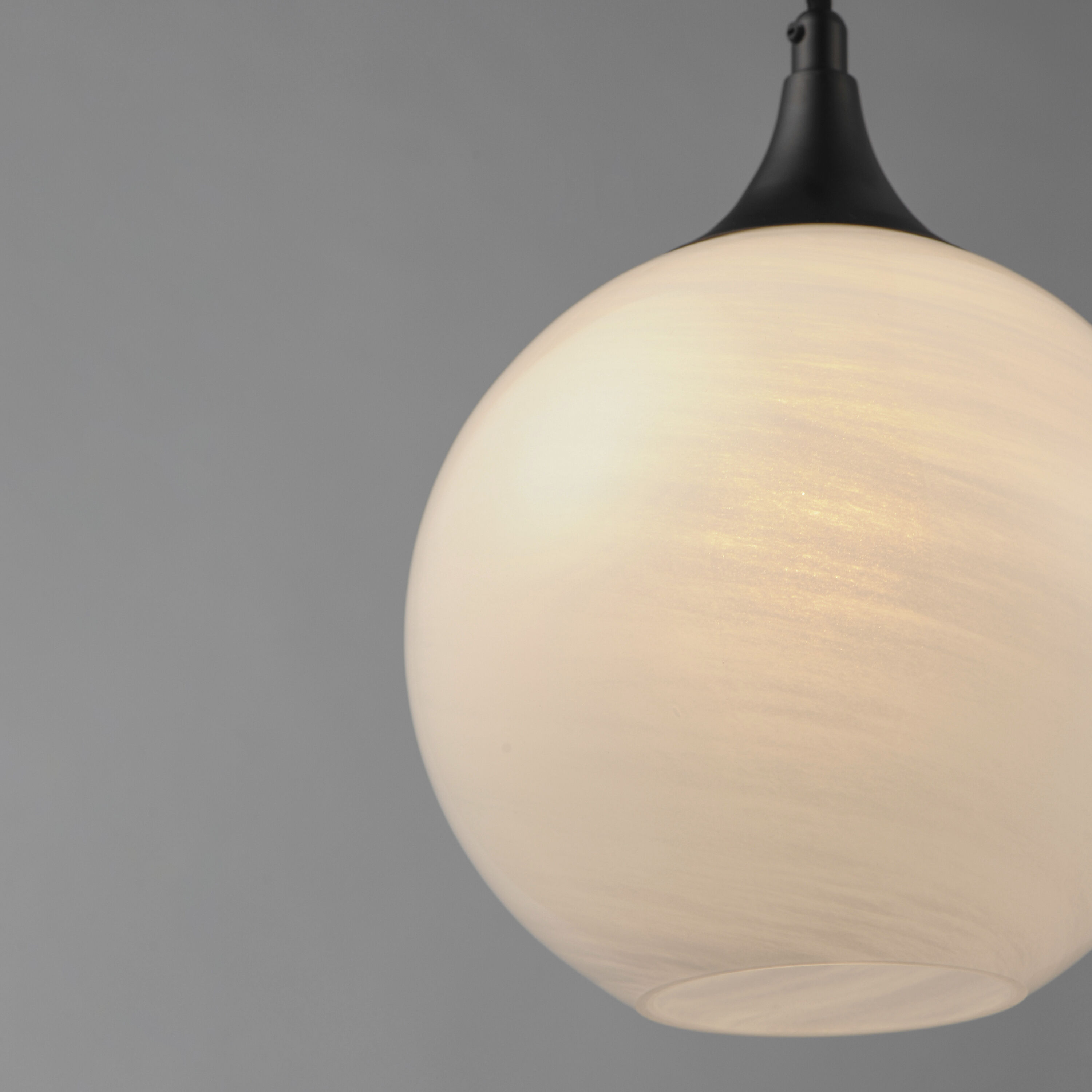 Neve 1 Light 9 inch Black Single Pendant Ceiling Light