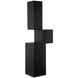Archimedes Matte Black Tower