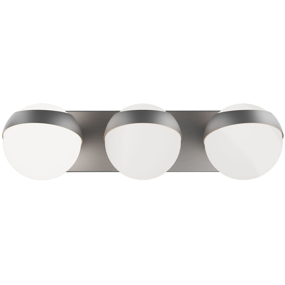 Tripoli LED 20 inch Brushed Nickel Bath Vanity & Wall Light in 3500K, dweLED