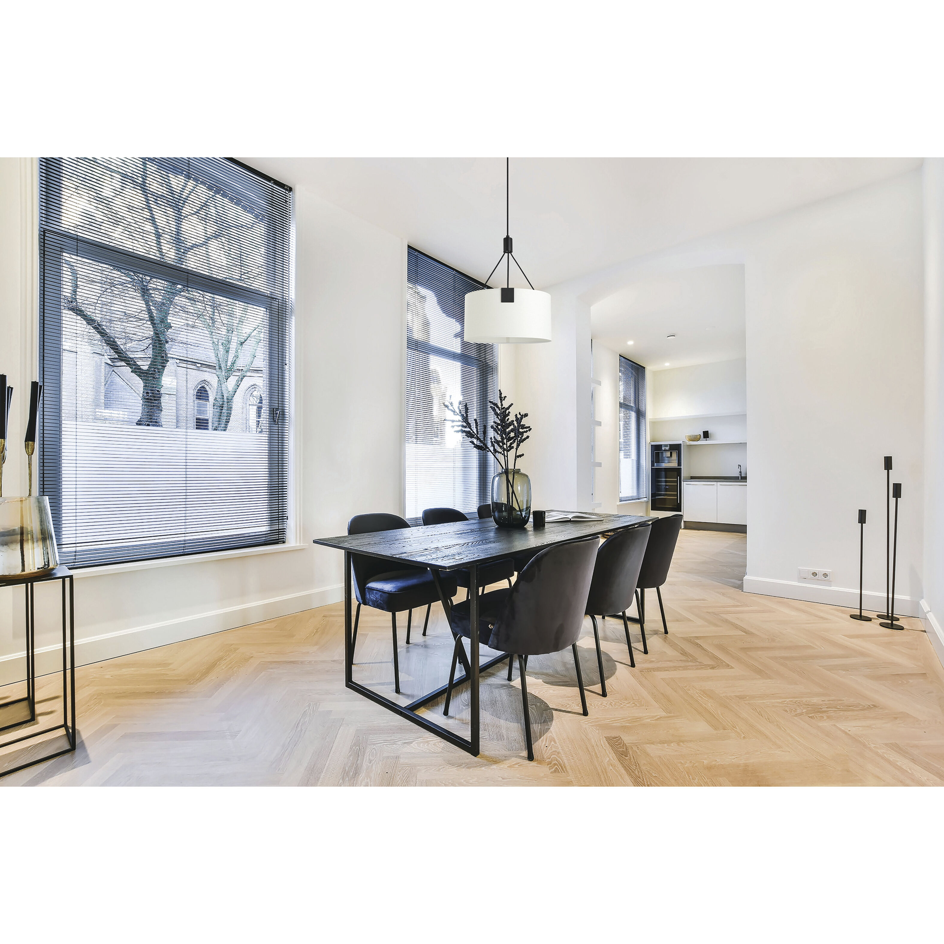 Tortola 3 Light 17.75 inch Structured Black Pendant Ceiling Light