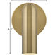 Dax LED 5 inch Heritage Brass Indoor Wall Sconce Wall Light