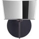 Groove LED 8 inch Bronze Mini Sconce Wall Light