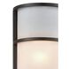 Bella 2 Light 18 inch Oil Rubbed Bronze Outdoor Wall Sconce