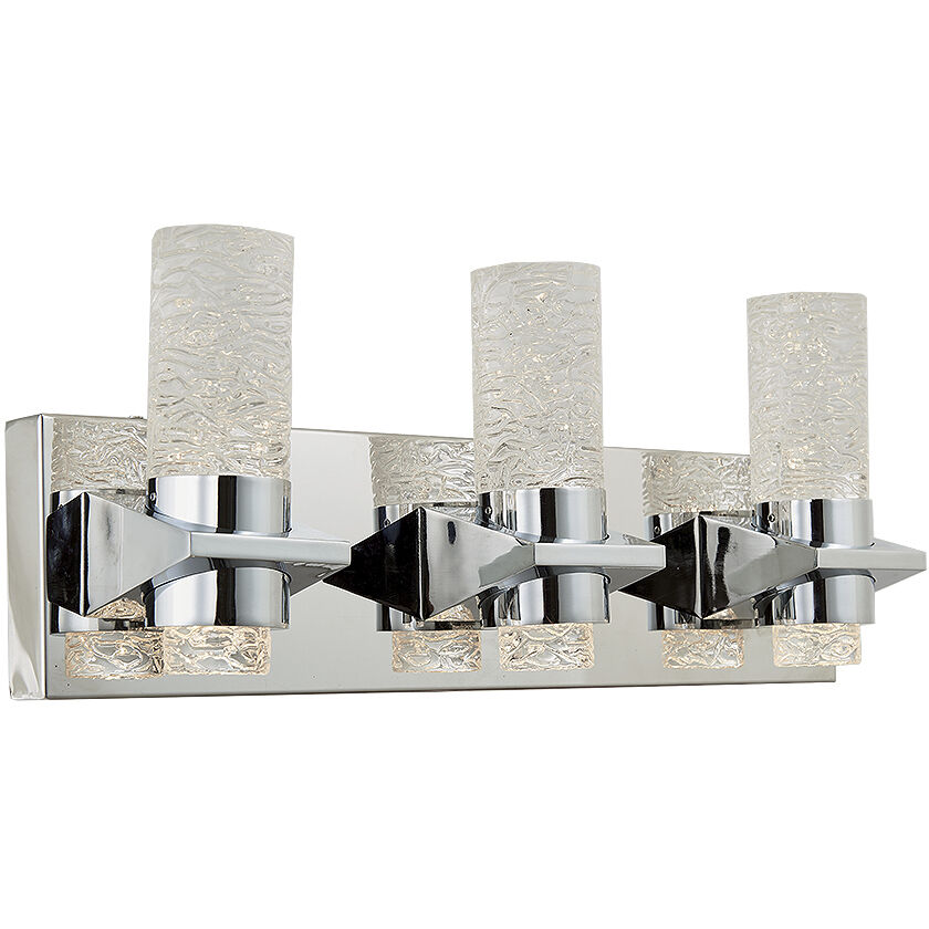Krypton LED 18.9 inch Chrome Bath Vanity Light Wall Light