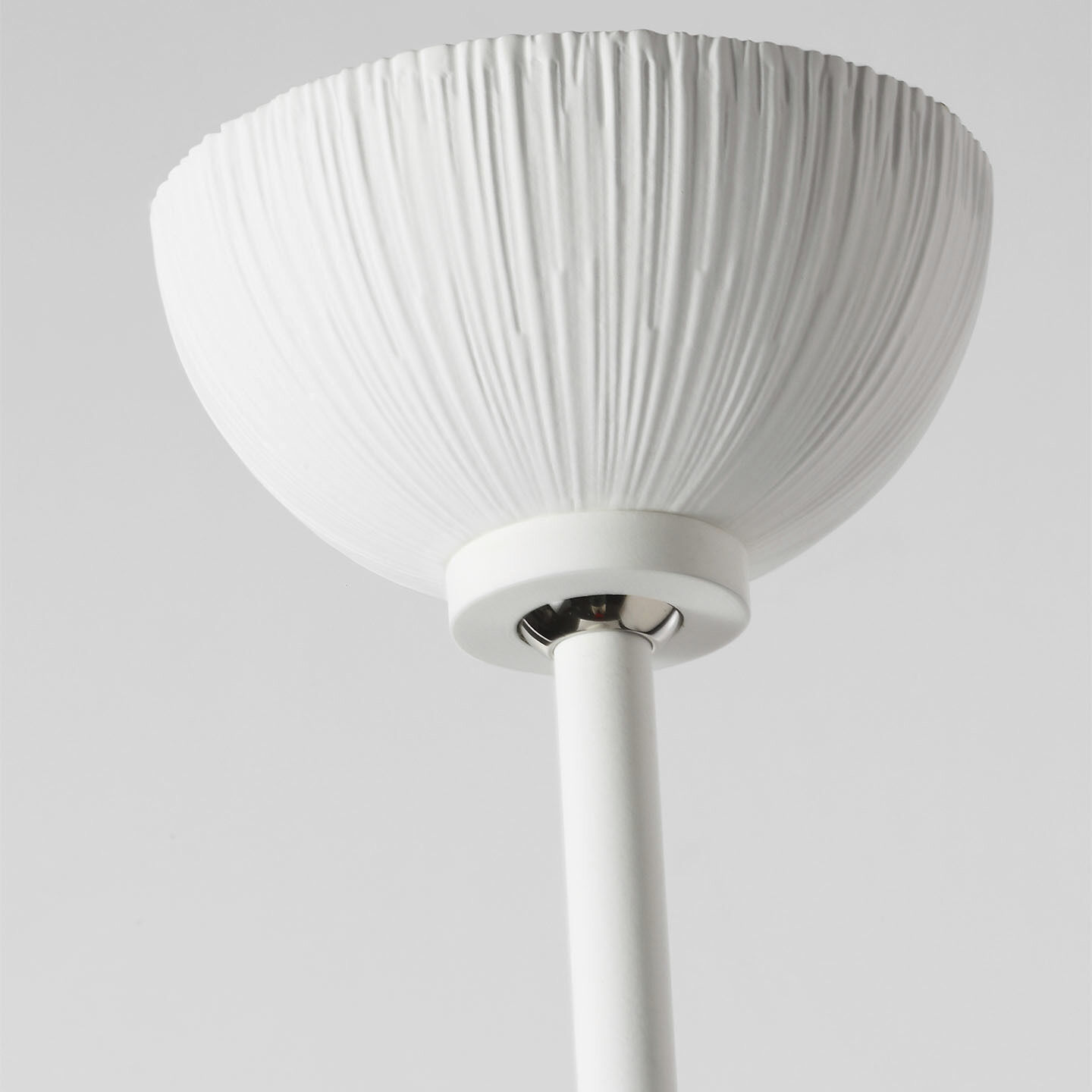 Kelly Wearstler Utopia LED 18 inch Plaster White Sculpted Pendant Ceiling Light