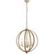 Marlow 4 Light 18 inch Weathered Dove Pendant Ceiling Light in Weatehred Dove