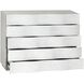 Ripple Effect White with Natural Chest