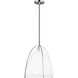 Sean Lavin Norman 1 Light 13.38 inch Chrome Pendant Ceiling Light