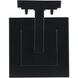 Madison 1 Light 15 inch Black Outdoor Wall Light