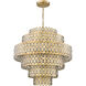 Dealey 17 Light 32.5 inch Heirloom Brass Chandelier Ceiling Light
