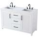 Alina 54 X 34 inch White Bathroom Vanity Cabinet