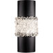 Arctic Halo Wall Sconce Wall Light in Black