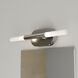 Fulton LED 4.5 inch Chrome Bathroom Light Wall Light