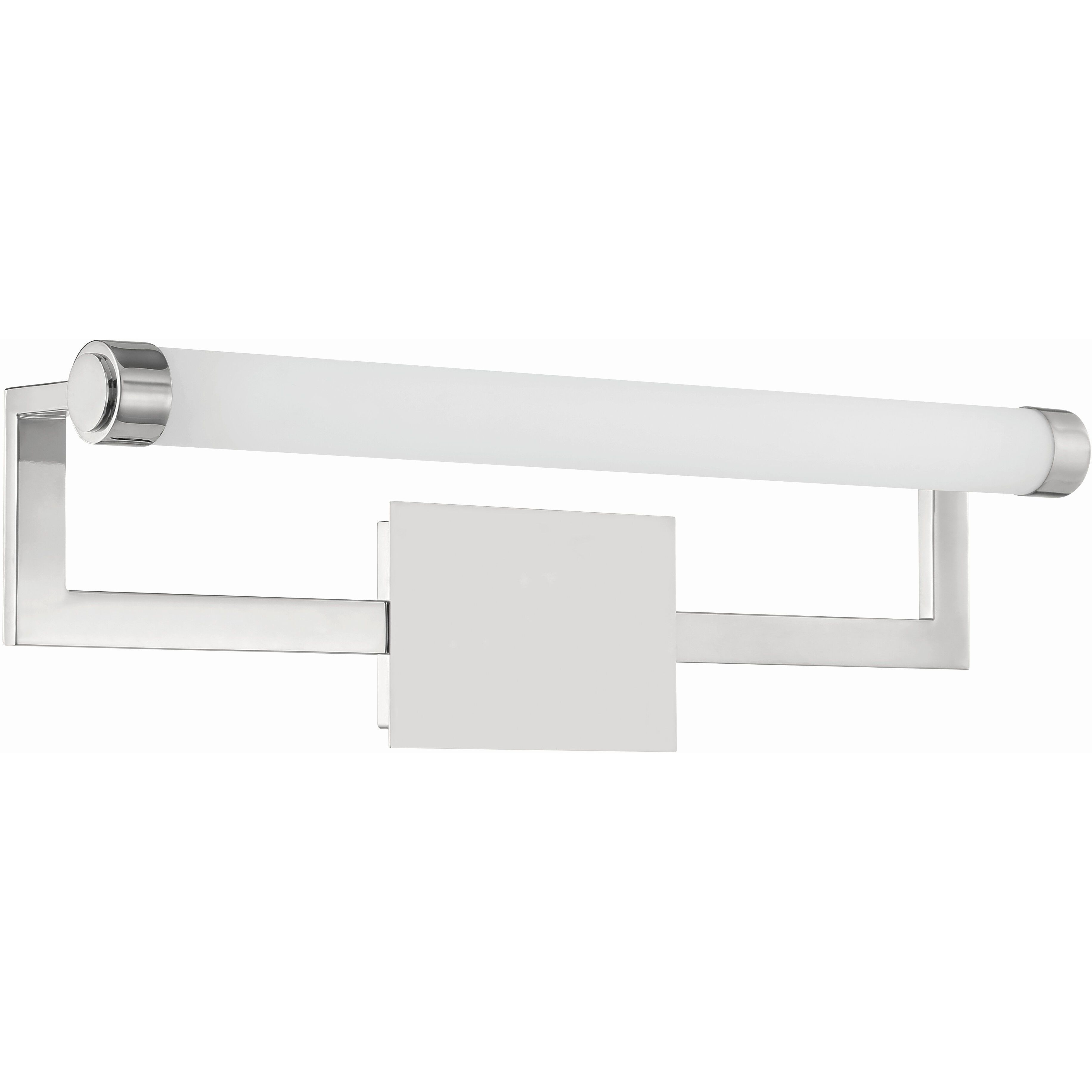 Clinton 28 watt 26.25 inch Polished Nickel Picture Light Wall Light