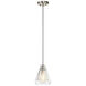 Evie 1 Light 7 inch Brushed Nickel Mini Pendant Ceiling Light