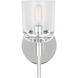 Thom Filicia Hartley Sconce Wall Light in Polished Nickel