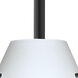 Pera 9 1 Light Black Stem Pendant Ceiling Light