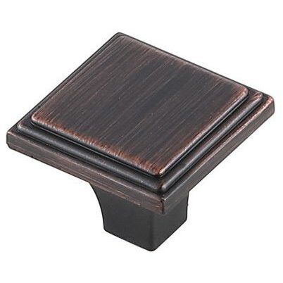 Wilow Oil-Rubbed Bronze Hardware Cabinet Knob, Set of 10