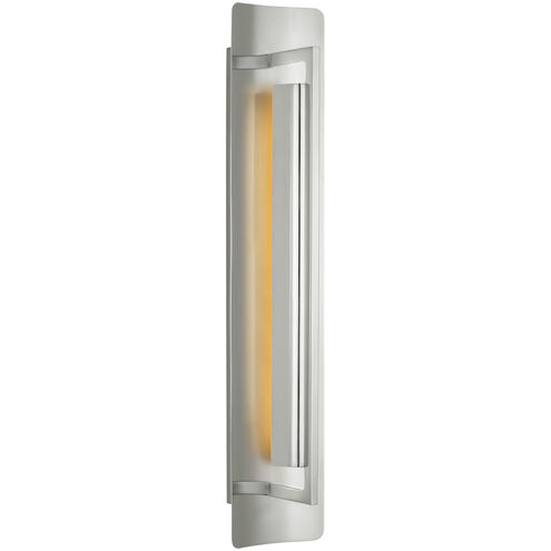 Ian K. Fowler Tristan LED 4 inch Polished Nickel Reflector Sconce Wall Light