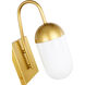 Kace 1 Light 4.8 inch Brass Wall sconce Wall Light