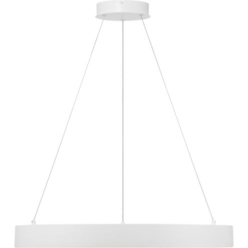 Conc LED 24 inch Matte White Pendant Ceiling Light