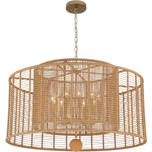 Jayna 12 Light 42.75 inch Burnished Silver Chandelier Ceiling Light