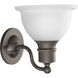 Madison 1 Light 8 inch Antique Bronze Bath Vanity Wall Light