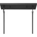 Veil 6 Light 48 inch Dark Matte Black Linear Chandelier Ceiling Light