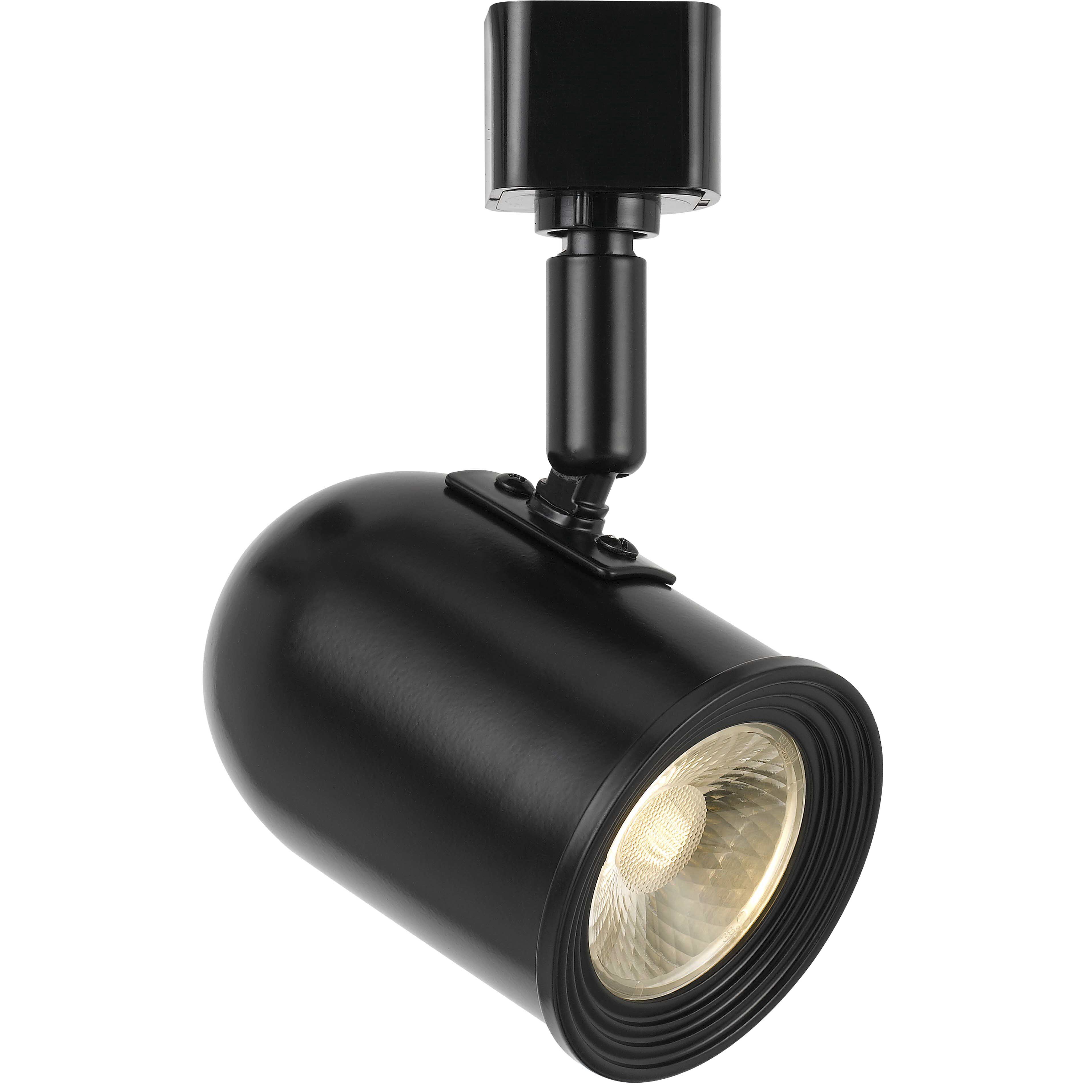 Signature 1 Light Black Track Head Ceiling Light
