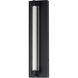 Fuse Outdoor LED 4.75 inch Black and Gold Outdoor Wall Mount