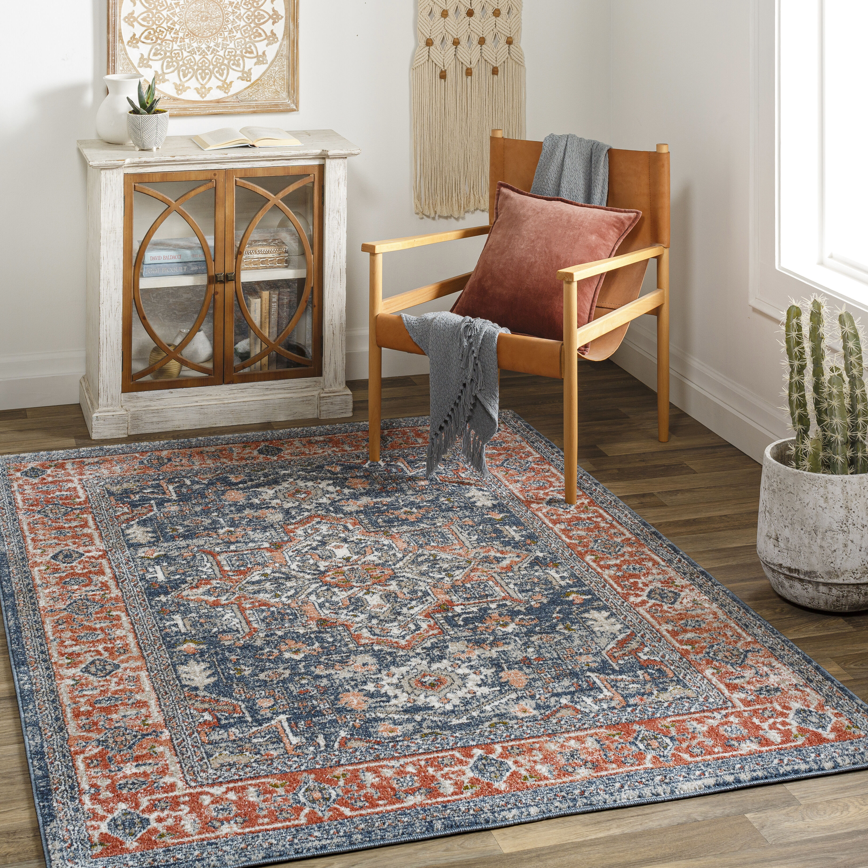 Davaro 84 X 63 inch Grey Rug, Rectangle