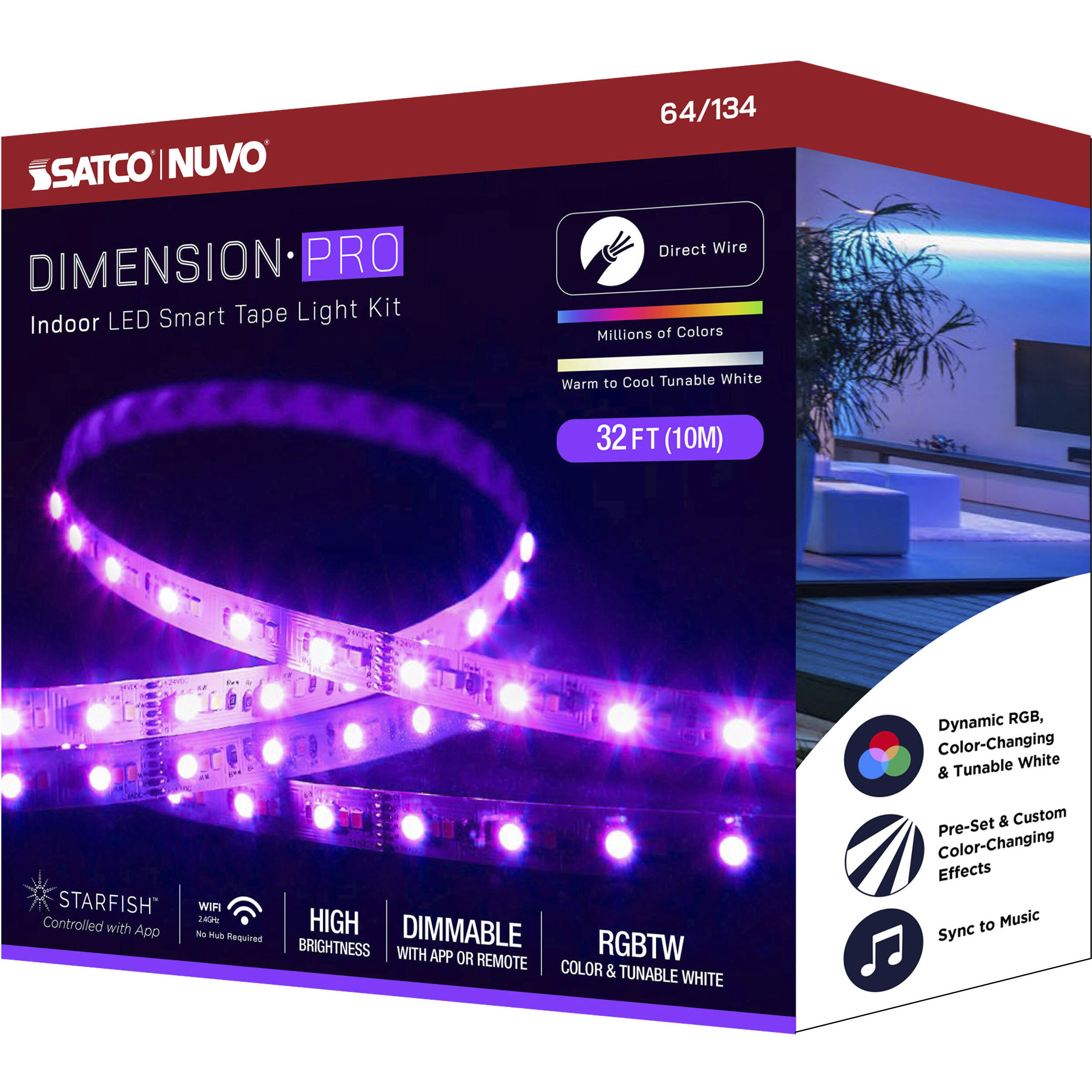 Dimension White 2700K 393.7 inch Tape Light