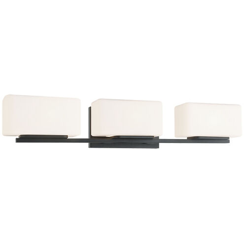 Chiclet Wall Sconce Wall Light in Matte Black