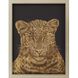 Animals Collection Orange Framed Art