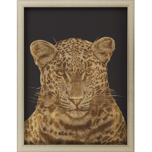 Animals Collection Orange Framed Art