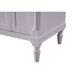 Lexington 24 X 21 X 35 inch Antique White with White Marble Vanity Set