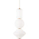 Dango LED 12 inch Oxidized Rose Pendant Ceiling Light