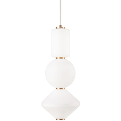 Dango LED 12 inch Oxidized Rose Pendant Ceiling Light